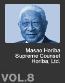 Masao Horiba, Supreme Counsel, Horiba, Ltd.
